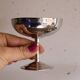 Set of footed cups and 6 spoons L’Étang Rémy