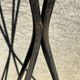 Ancien portemanteau en fer forgé type clé de sol par Roger Féraud