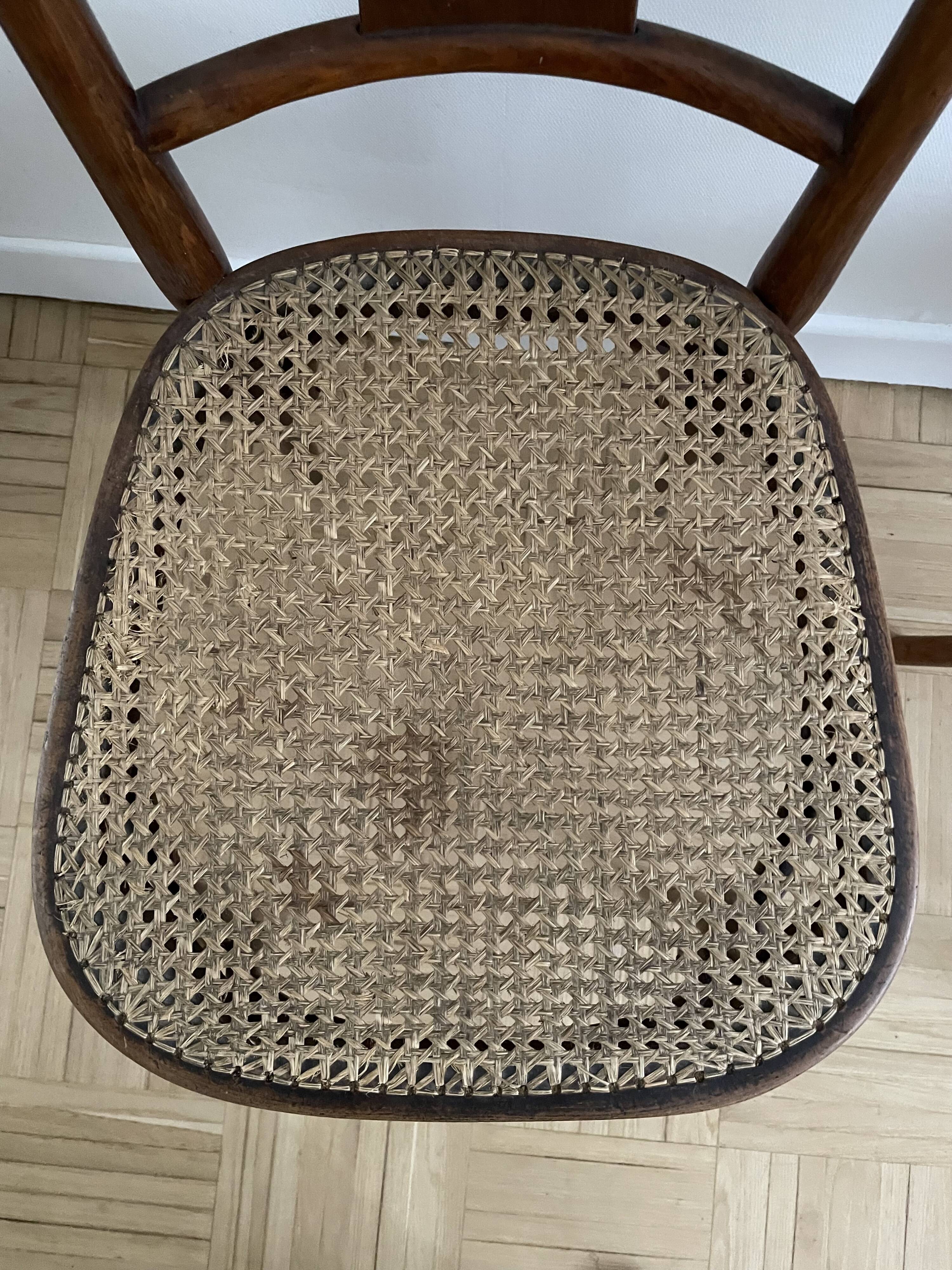 Lot de 2 chaises de bistrot Kohn n°196