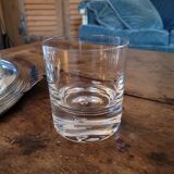 5 thick-bottomed bubble glasses – Scandinavian design, 1970s