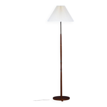Lampadaire Mid-Century en Palissandre et Laiton, Danemark, 1960s