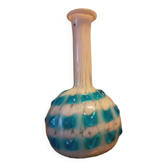 Late 19th century mouth-blown carafe Clichy