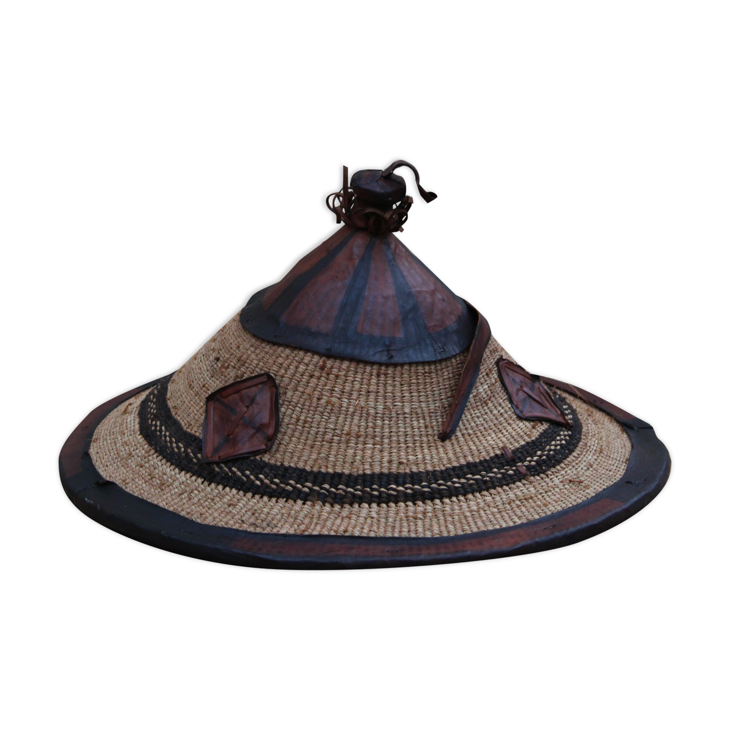 Straw dogon hat