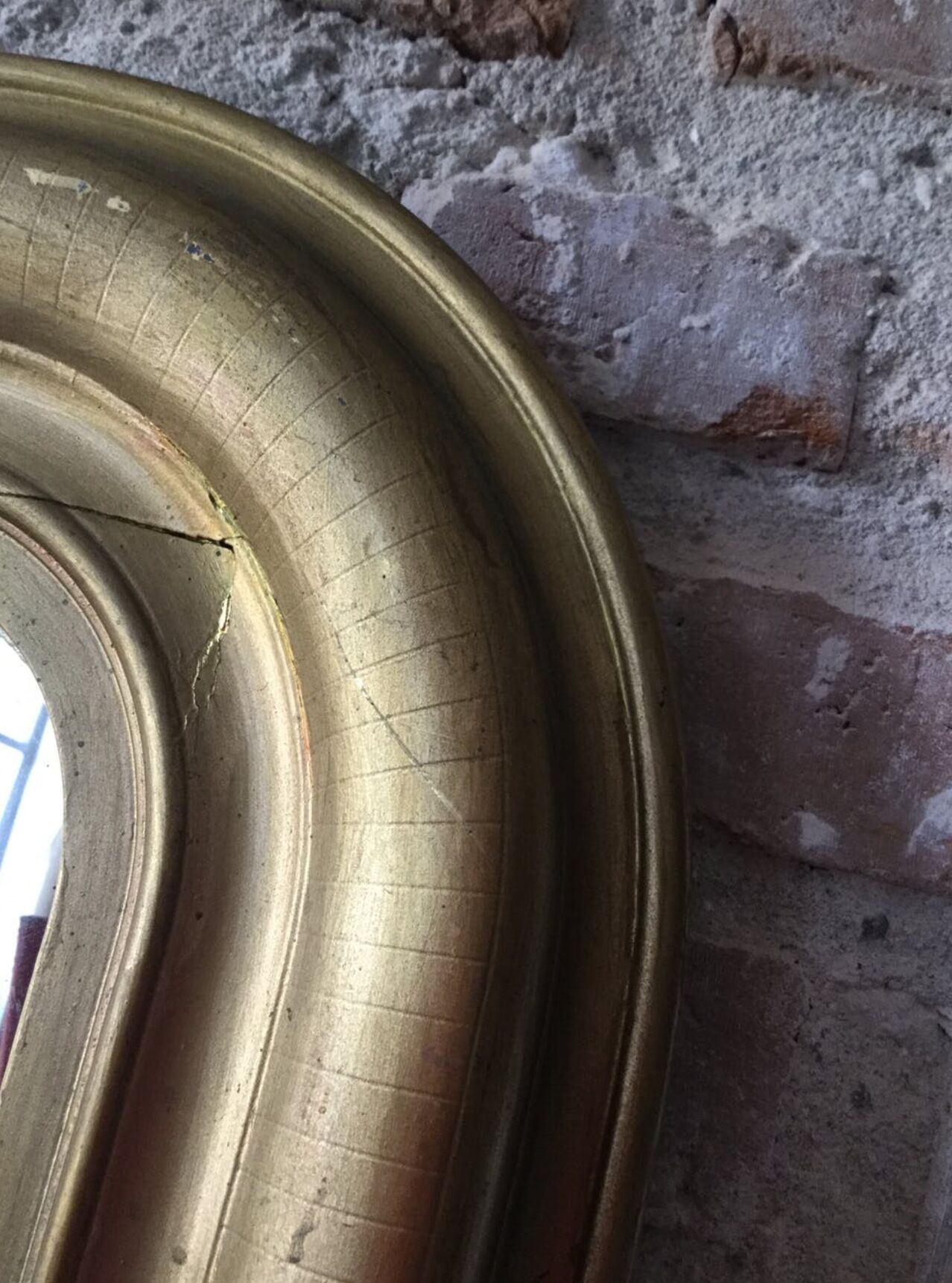 Old gilded mirror 77x104cm