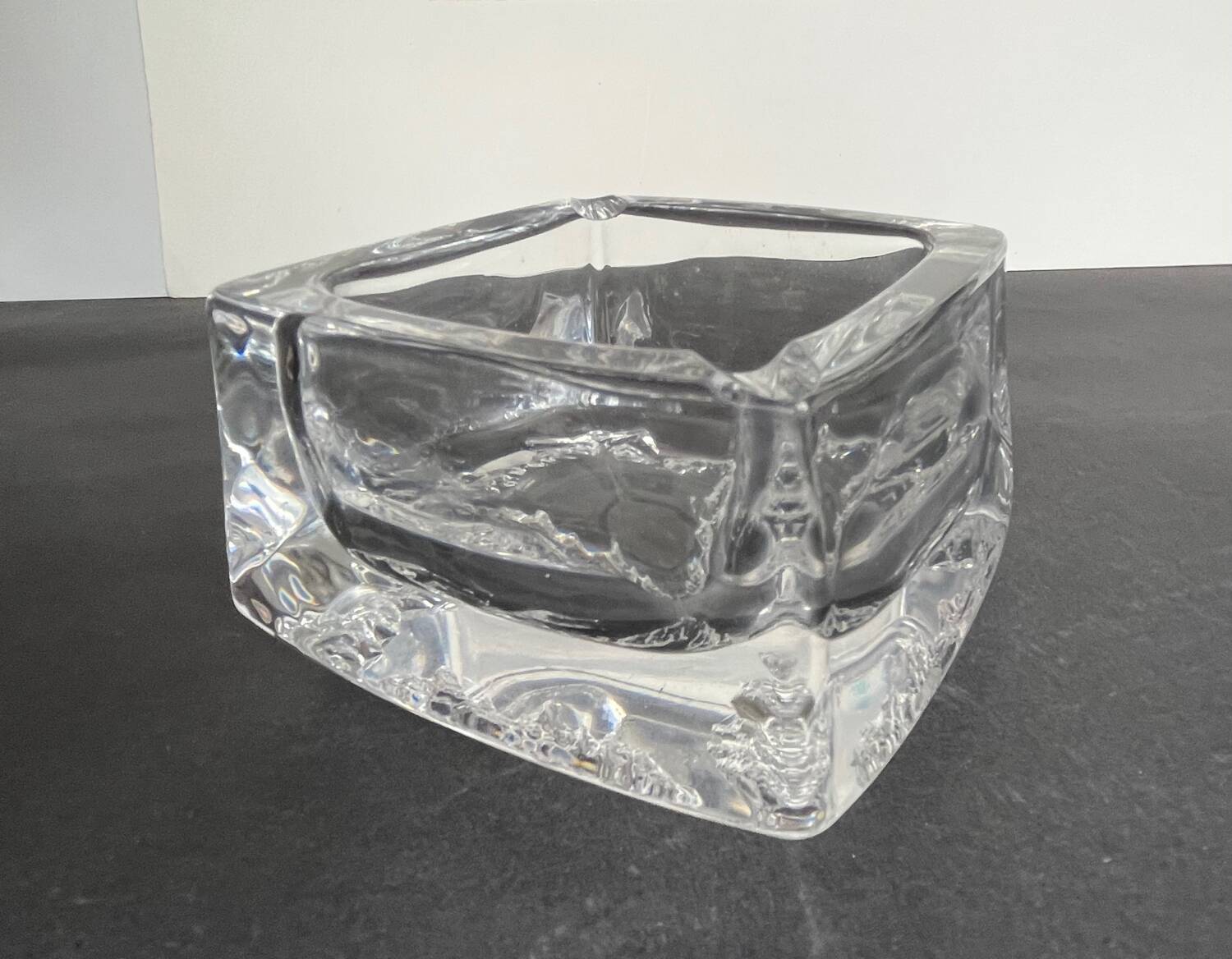 Cendrier en cristal Daum