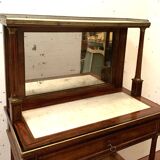 Credence de style louis xvi en acajou et placage xix siècle