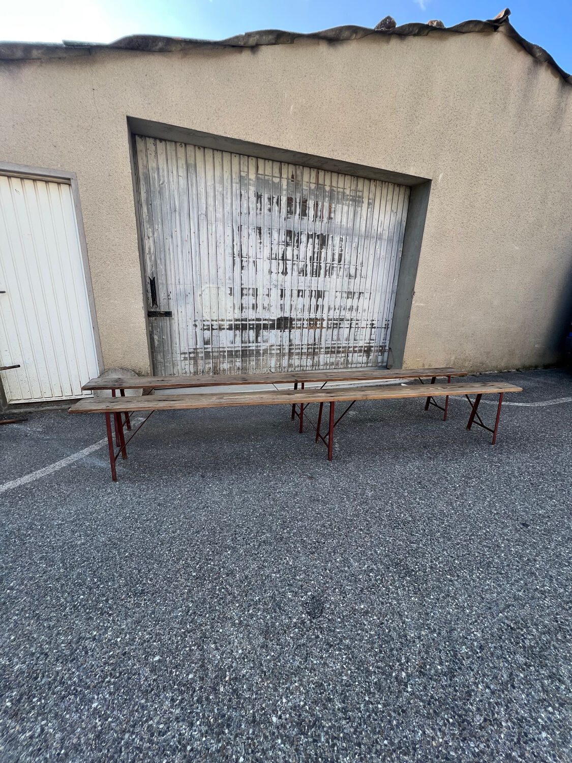 Bancs de guinguette XL