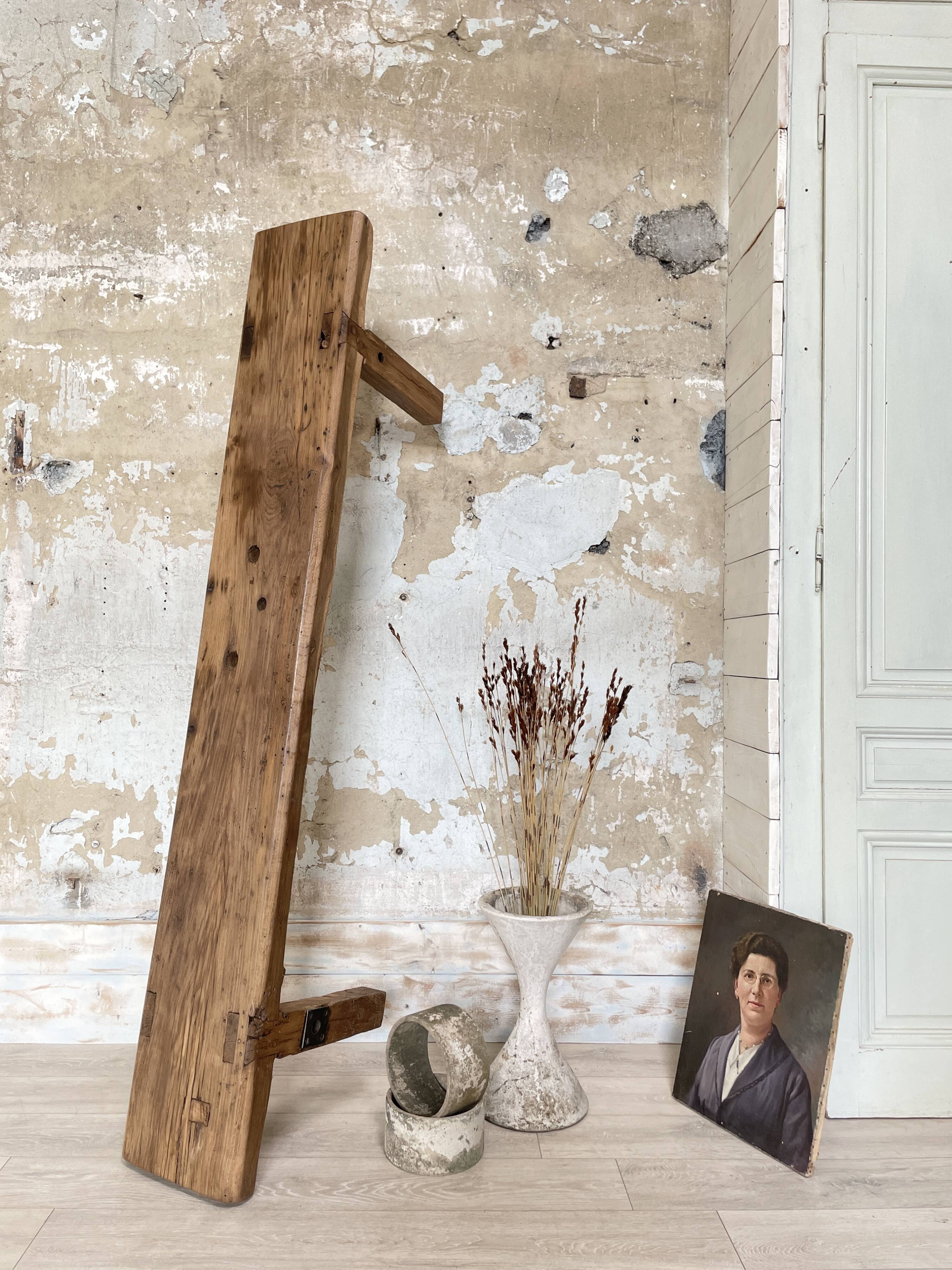 Primitive solid wood coffee table