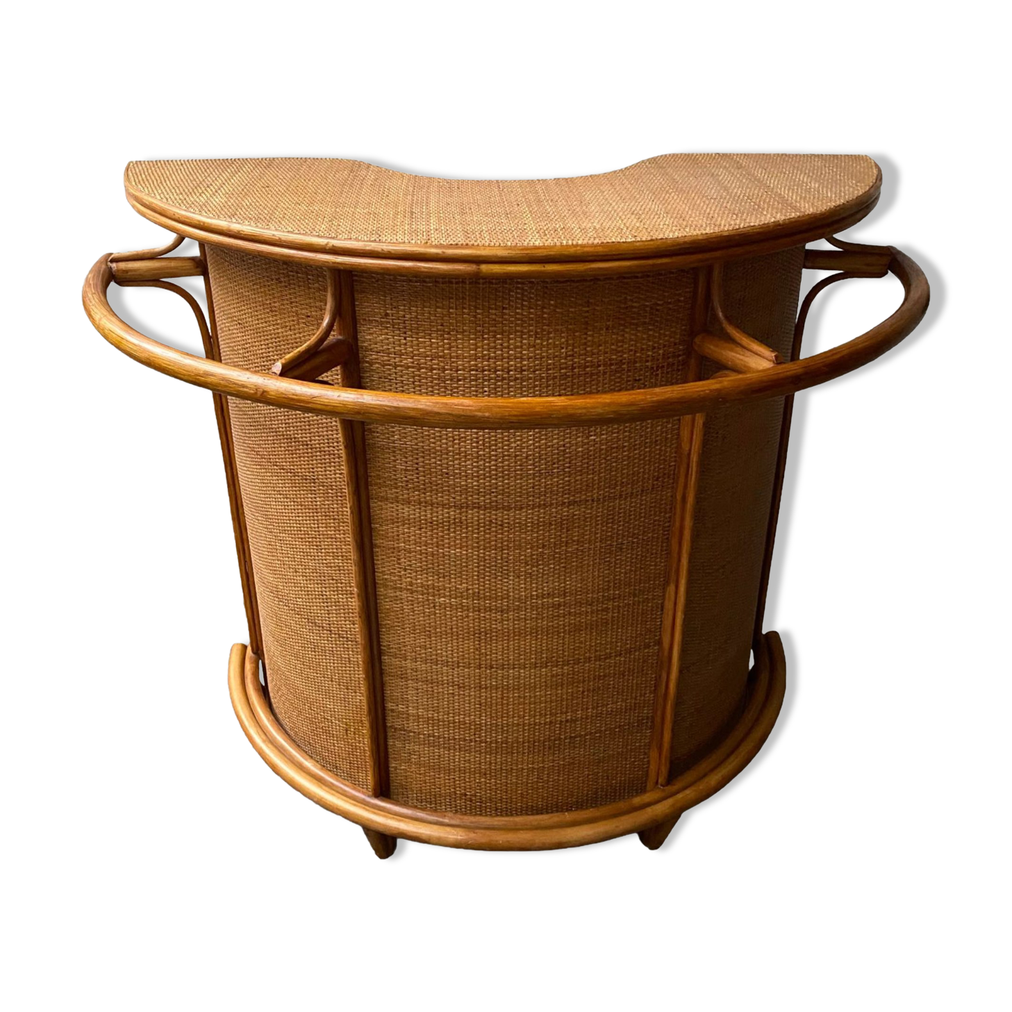 Bamboo and rattan bar furniture