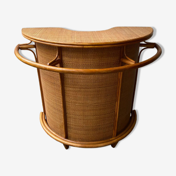 Bamboo and rattan bar furniture