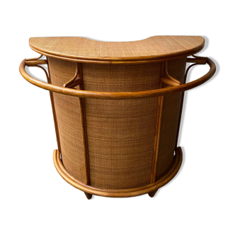 Bamboo and rattan bar furniture