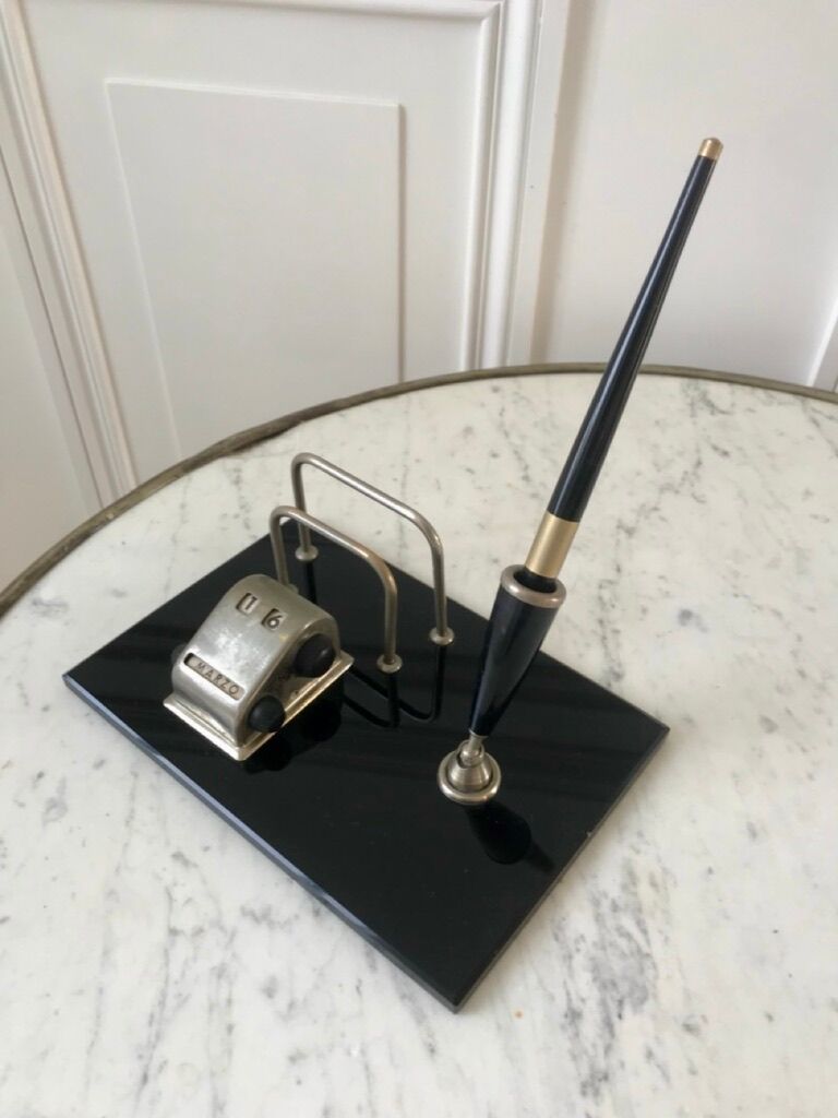 Date pencil holder Italian 50s