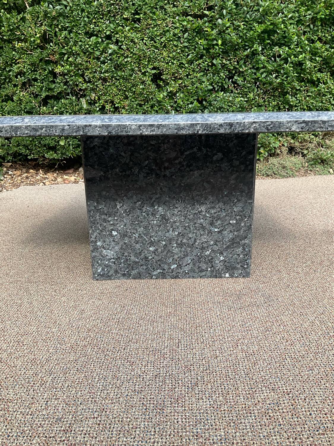 Granite coffee table from the 1980s