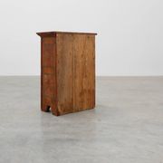 Petit cabinet en chêne ancien, France, XVIIIe siècle