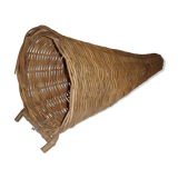 Rattan  & wicker basket 1970