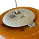 Suspension vintage orange space age UFO