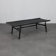 Contemporary slatted wood bench by Stellar Works, 2000s