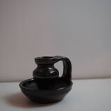 Vintage Jean Dubost Noron Pottery Hand Candle Holder