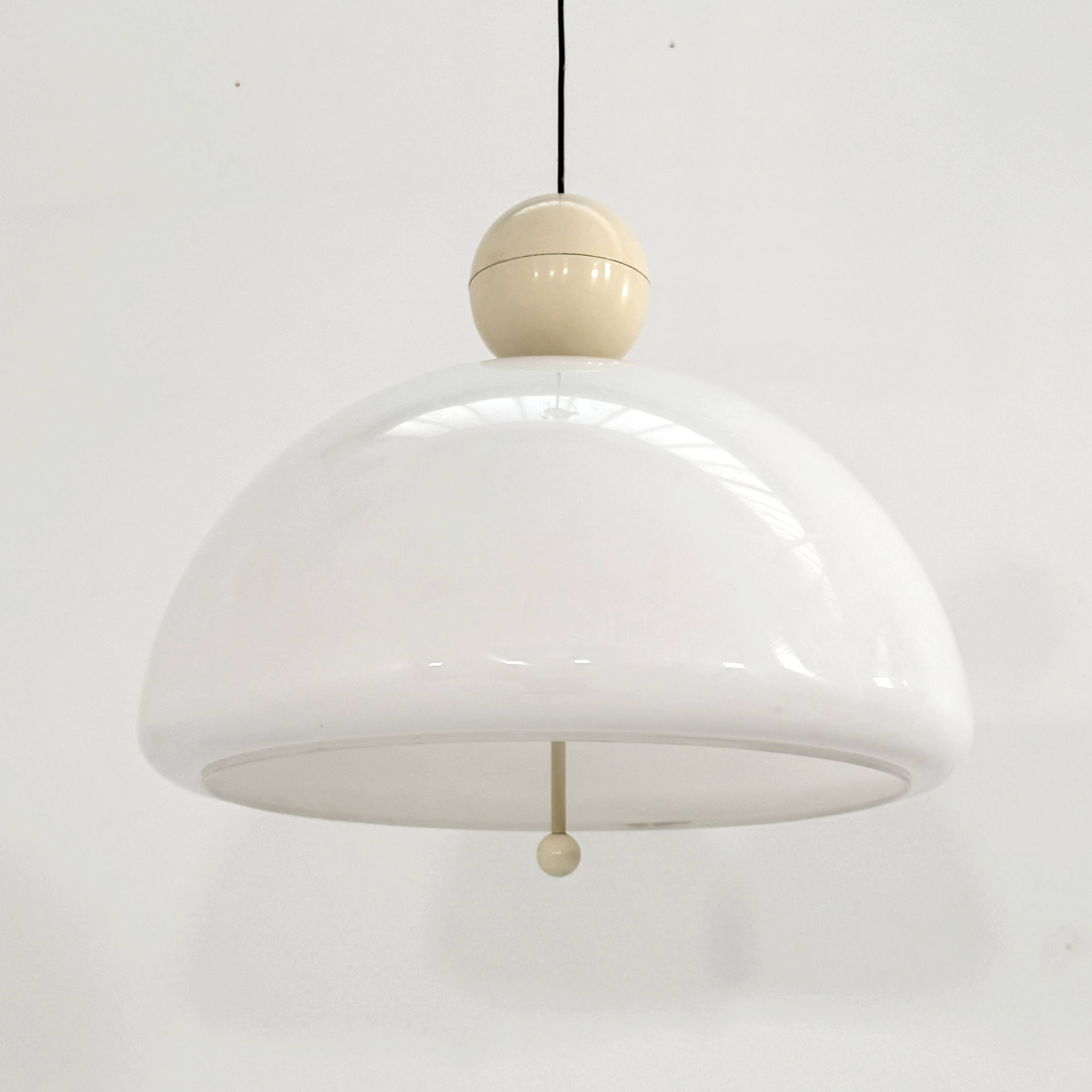 Suspension Saliscendi par Elio Martinelli pour Martinelli Luce, 1970