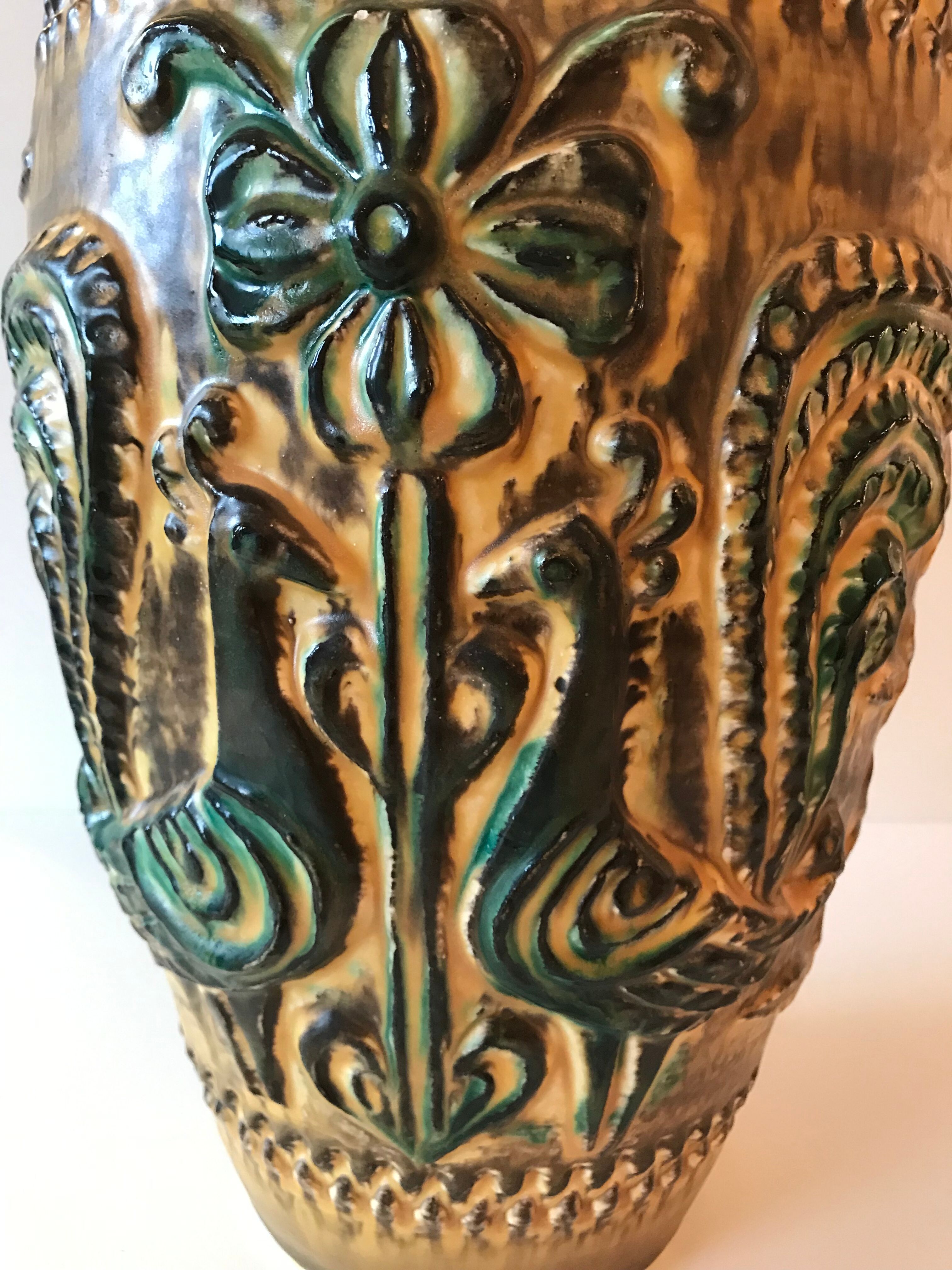 West Germany ceramic vase
