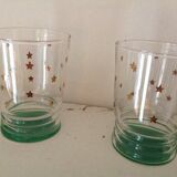 Set of 6 vintage glasses