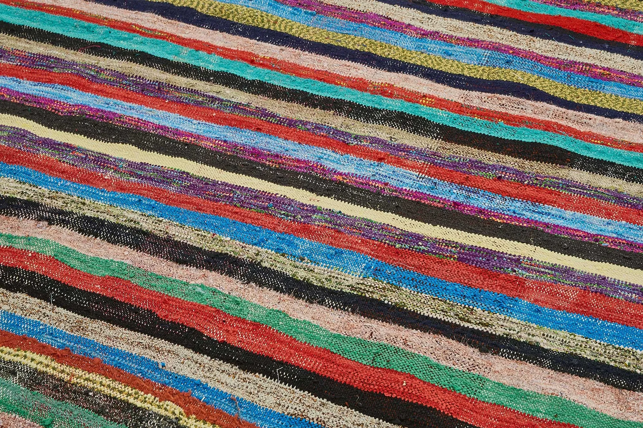 Turkish Handwoven Flatweave Chaput Kilim 203 cm x 298 cm