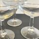 Duralex vintage champagne glasses