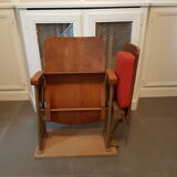 Vintage cinema seat