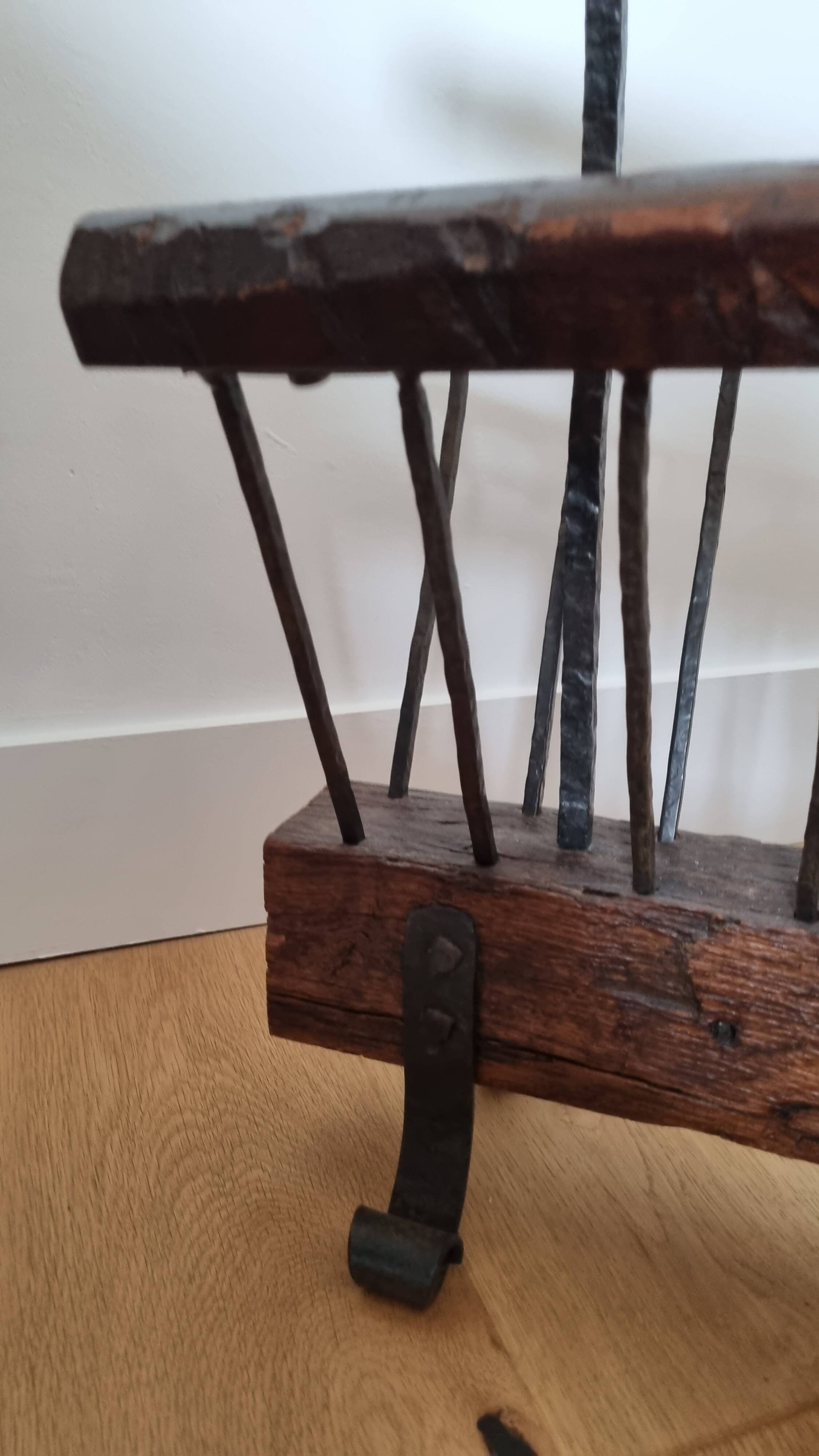 brutalist magazine rack