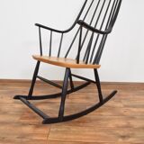 Swedish rocking-chair by Lena Larsson for Nesto, 1960