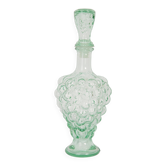 Transparent Glass Genie Carafe with Stopper, 20th Century, Italy, 1960s