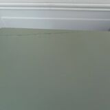 Vintage Parisian sideboard re-enchanted in smoky green.