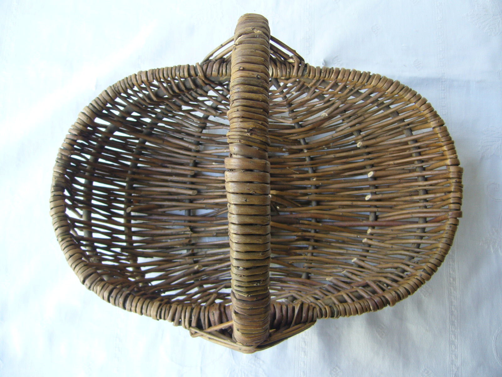 Old mushroom basket