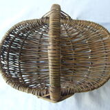 Old mushroom basket