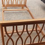 Wooden bed from the 60s