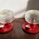 Pair of Hillebrand Space Age bedside lights, 1970s