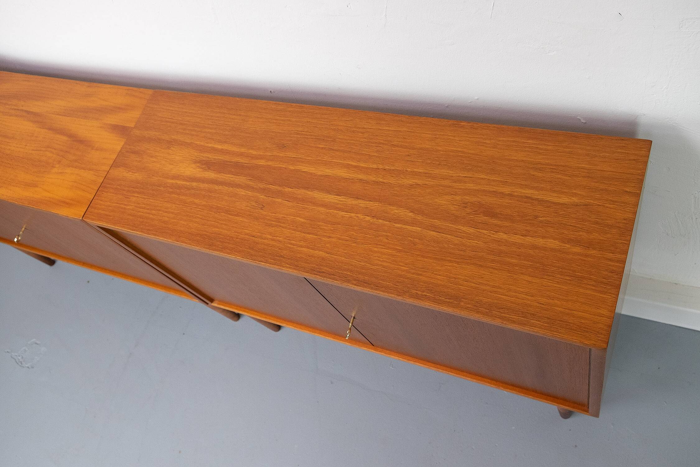 Mid-Century Teak Sideboards from WK Möbel