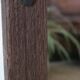 Old handcrafted Gothic style wooden mirror