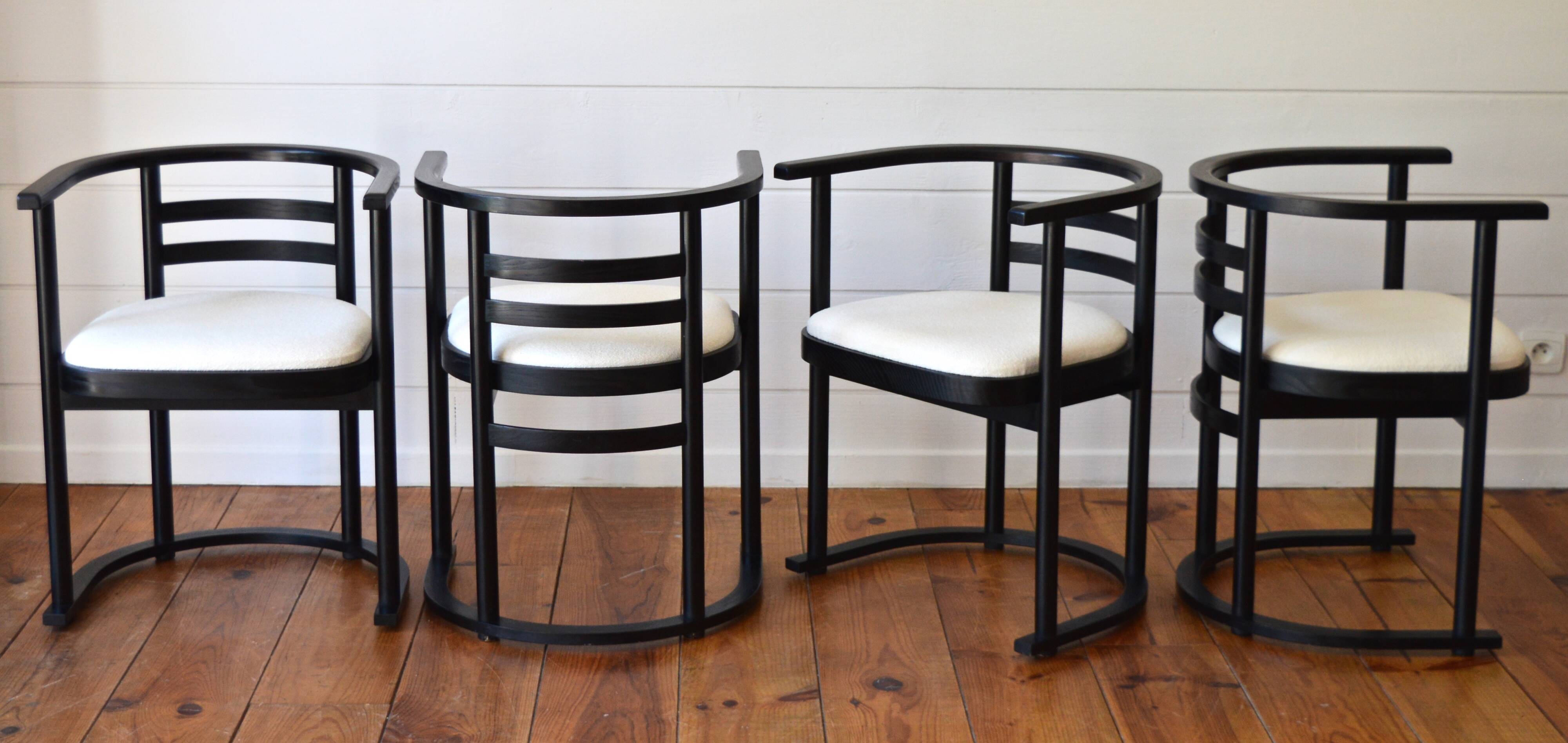 Quatuor de chaises 'John R. Eckel Jr '