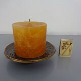 Brutalist Bronze Candleholder, 1960s