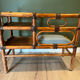 Vintage bamboo bench