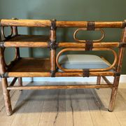 Banc vintage bambou