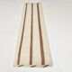 2x8 Brown & Beige Kilim Runner Rug, 71x260Cm