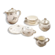 Service à thé crème & or – Villeroy & Boch Mettlach