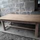 Solid oak farmhouse table, 200 cm