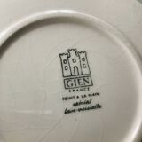 Ombelles Gien dessert plates