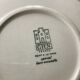 Ombelles Gien dessert plates