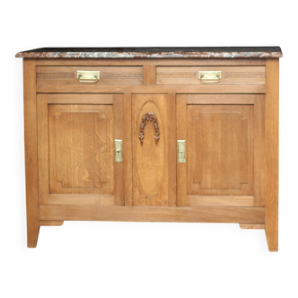 Superb Art Deco buffet with its marble