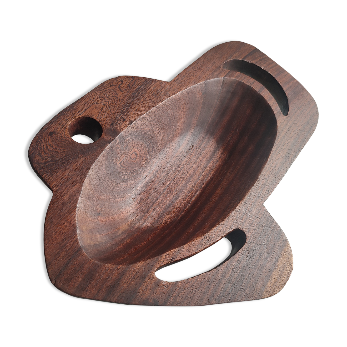 Empty wooden pocket