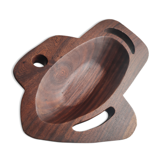 Empty wooden pocket